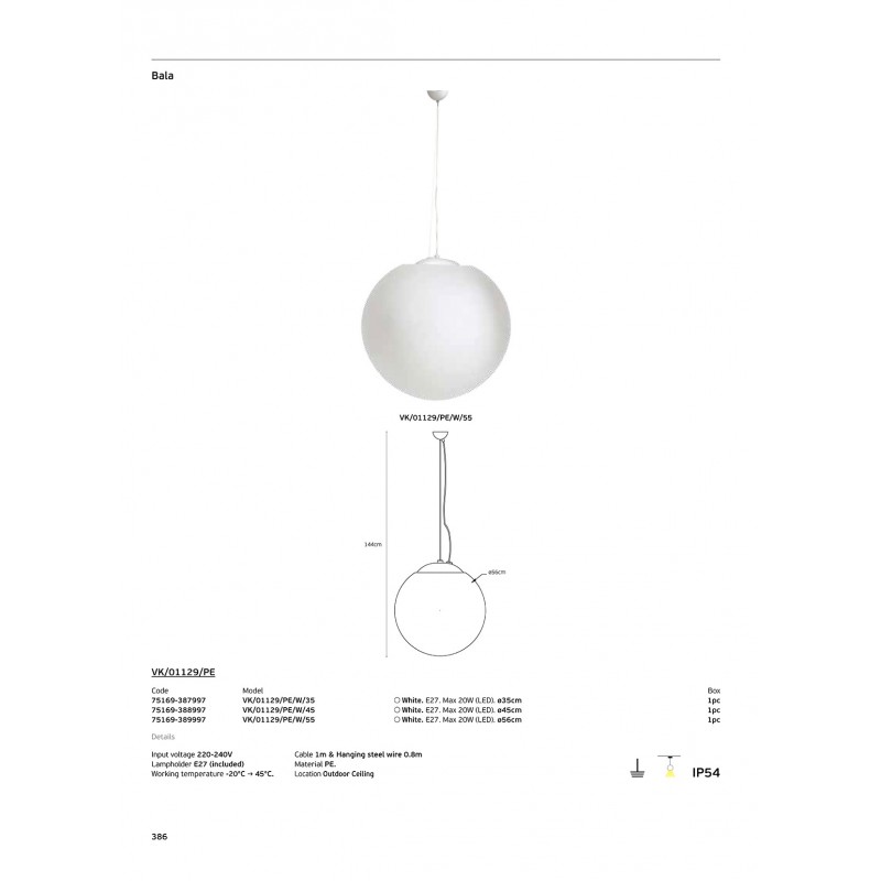LED ПРОЖЕКТОР VK/01129/PE/W/35 LED ПРОЖЕКТОР VK/01129/PE/W/35