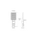 LED ЛЕНТА VK 24V 14.4W/M 6000K 120LED/M