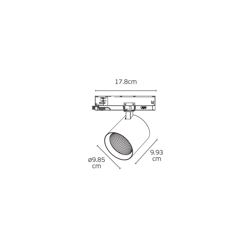 ВГРАДЕН LED ПРОЖЕКТОР VK-04683 TR W 36 CCT
