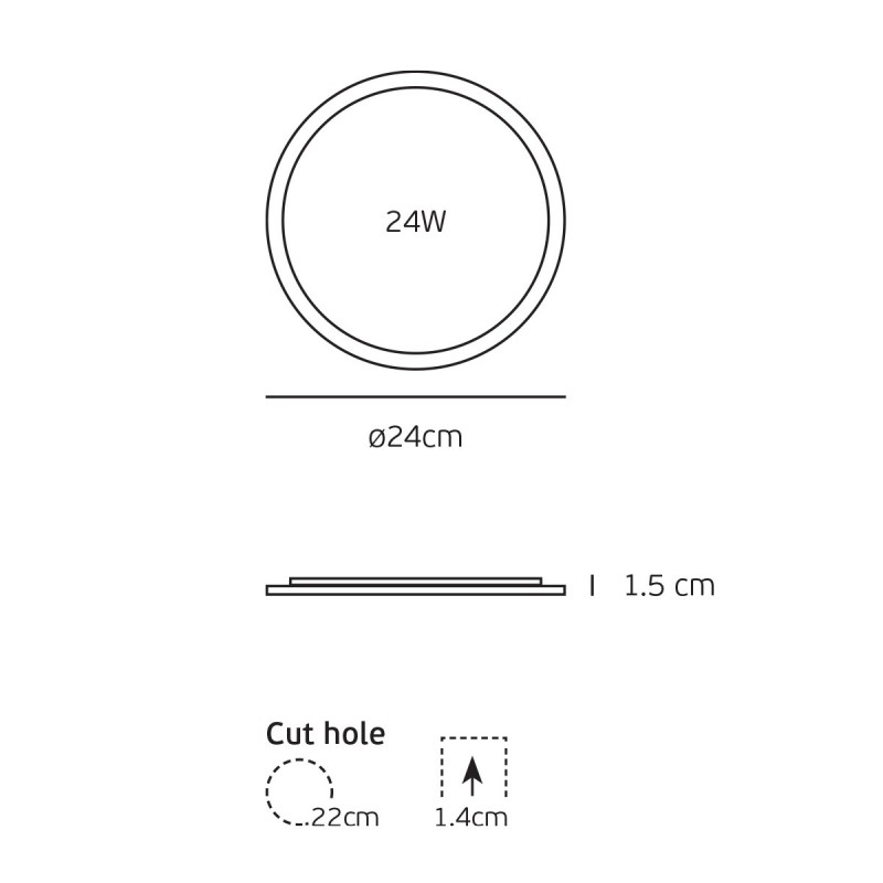 LED ПАНЕЛ VK LED 64173-098123 CCT