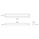 LED ПАНЕЛ VK 75169-410695 18W 90CM БЯЛ LED ПАНЕЛ VK 75169-410695 18W 90CM БЯЛ