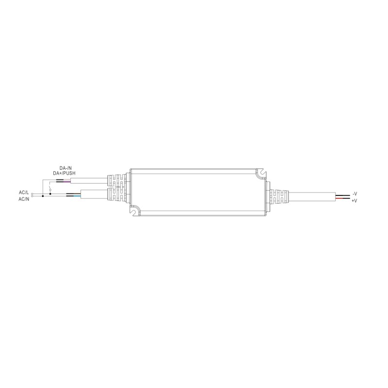 ЗАХРАНВАНЕ 60W 24V IP20 DIN ШИНА