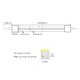 LED ПАНЕЛ 78001-776724 18W 3000K