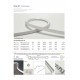 LED ПАНЕЛ 78001-776724 18W 3000K