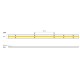 LED ПАНЕЛ VK-24 COB 930 480MM 24W LED ПАНЕЛ VK-24 COB 930 480MM 24W