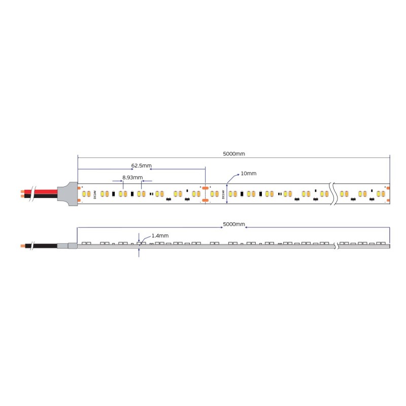 LED ПАНЕЛ VK-LED 24W CCT 224X90