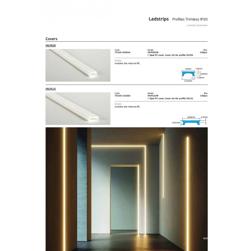 LED ПАНЕЛ VK K10 30X120 СМ 36W 4000K LED ПАНЕЛ VK K10 30X120 СМ 36W 4000K