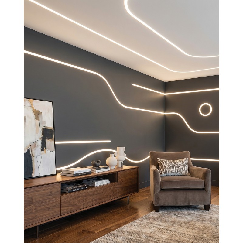 ВГРАДЕН LED ПРОФИЛ FLEX 75165-332806