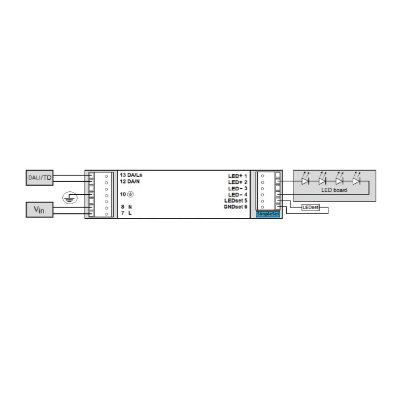 ЗАХРАНВАНЕ PHILIPS XITANIUM 100W DALI