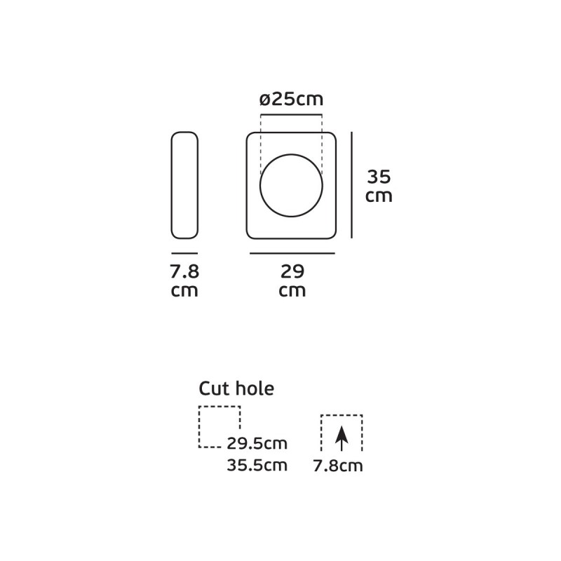 LED ПАНЕЛ КВ. 600X600 36W 4000K