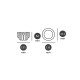 LED КРУШКА VK/PL-CN111-COB-4300-830-40D-G1