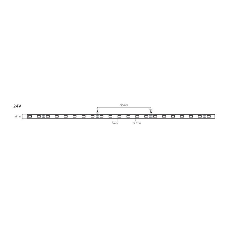 LED ЛЕНТА 12V 2835 4MM 120LED/M