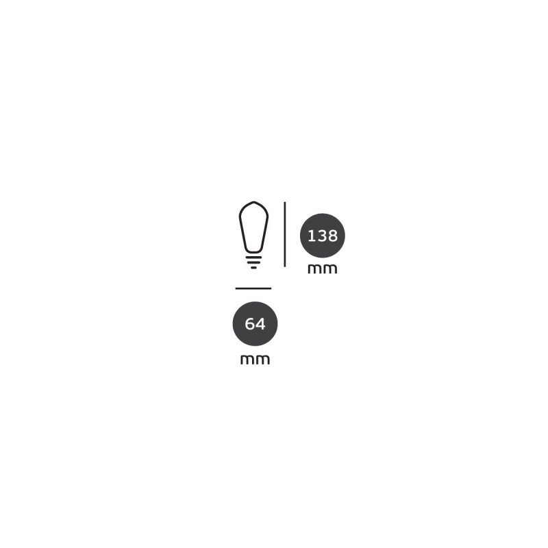 LED КРУШКА ST58 19W E27 4000K LED КРУШКА ST58 19W E27 4000K