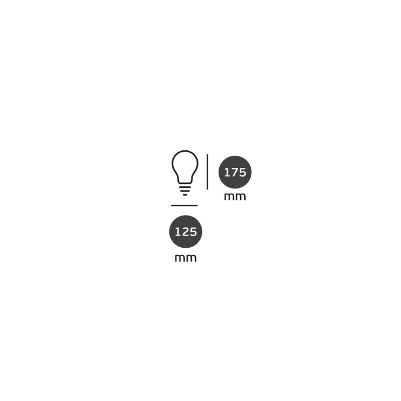 КРУШКА V-TAC LED G125 15W E27 220-240V