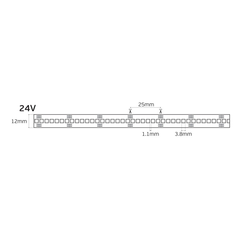 LED ЛЕНТА RGB 24V 78001-725724