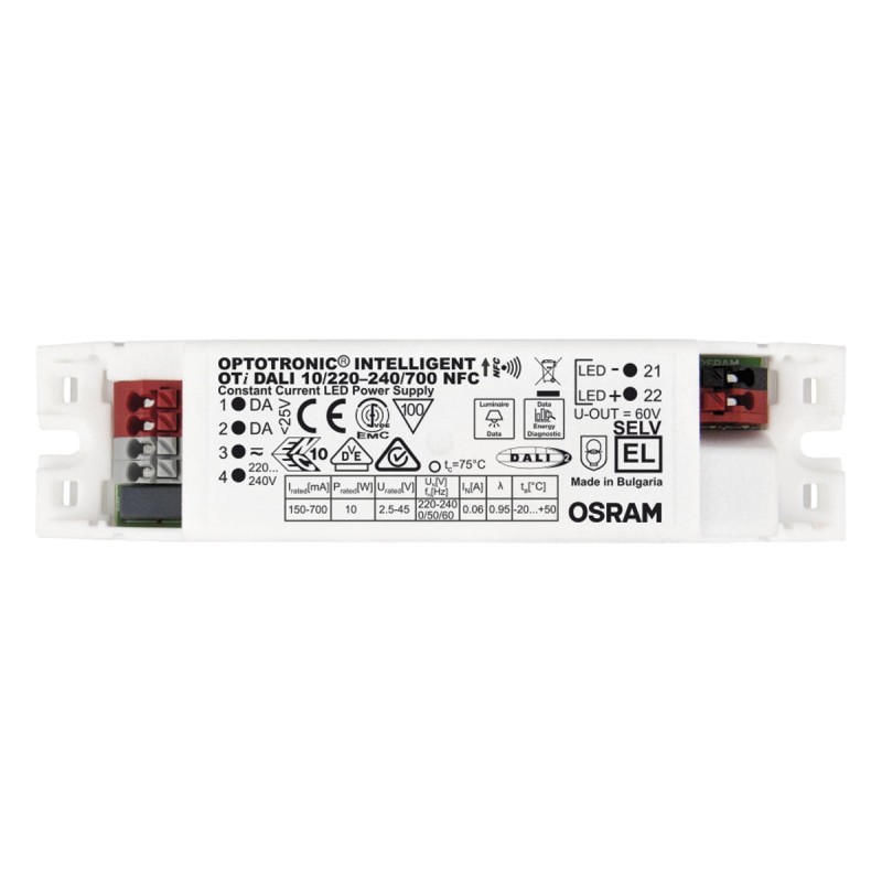 ЗАХРАНВАНЕ ЗА LED VK/OT DALI 10W NFC DIM ЗАХРАНВАНЕ ЗА LED VK/OT DALI 10W NFC DIM