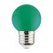 RAINBOW LED 1W GREEN 002978