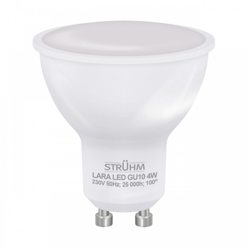 LED ПРОЖЕКТОР LARA GU10 4W НЕУТРАЛНО БЯЛА