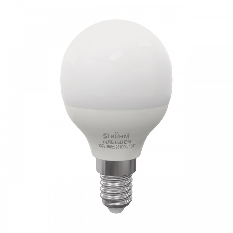 LED КРУШКА ULKE E14 8W ТОПЛА БЯЛА СВЕТЛИНА