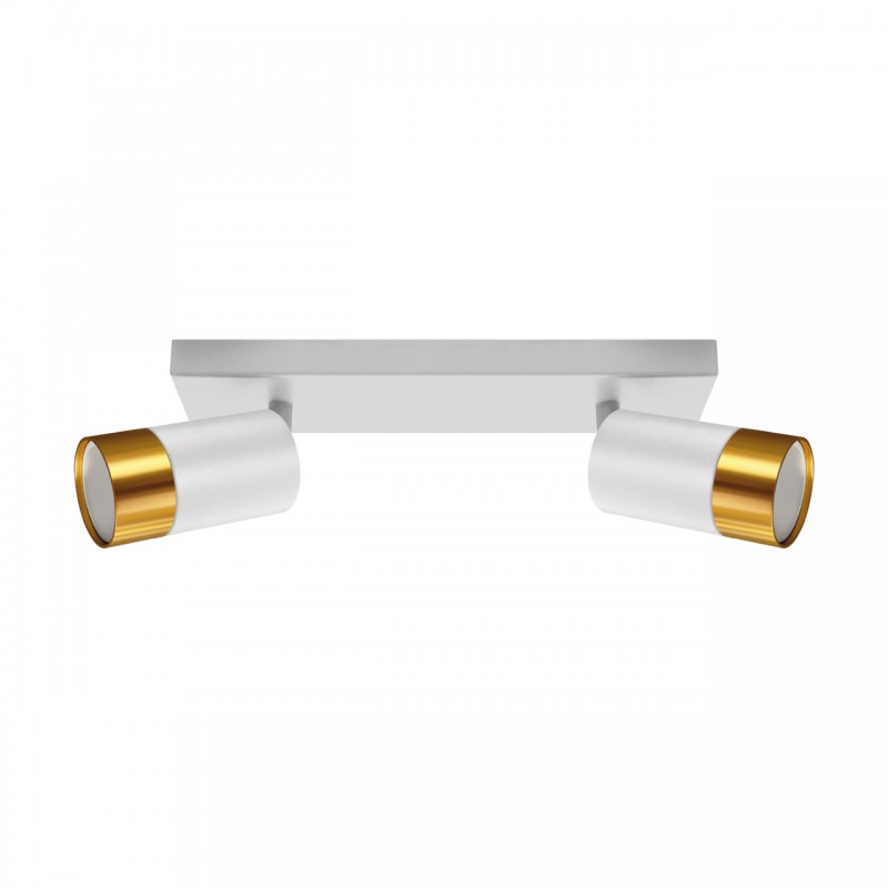 PUZON SPT GU10 2L WHITE/GOLD 04124