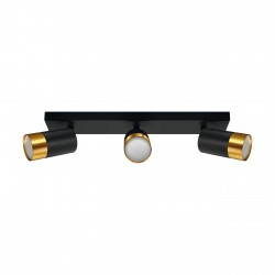 PUZON SPT GU10 3L BLACK/GOLD 04127