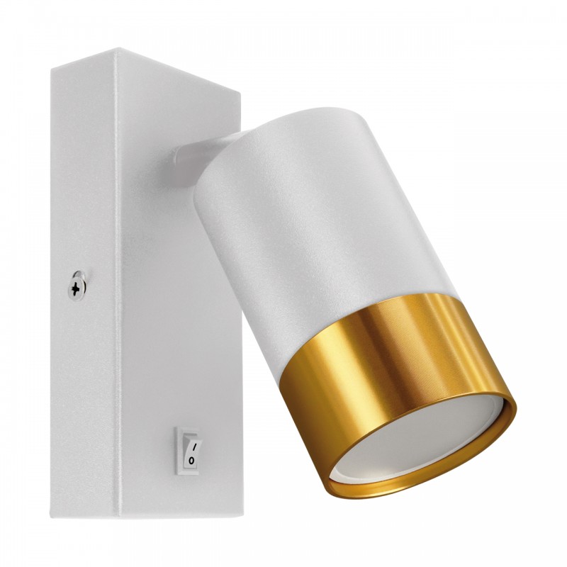 PUZON WLL GU10 WHITE/GOLD 04132