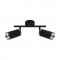 FRIDA SPT GU10 2I BLACK/CHROME 04201