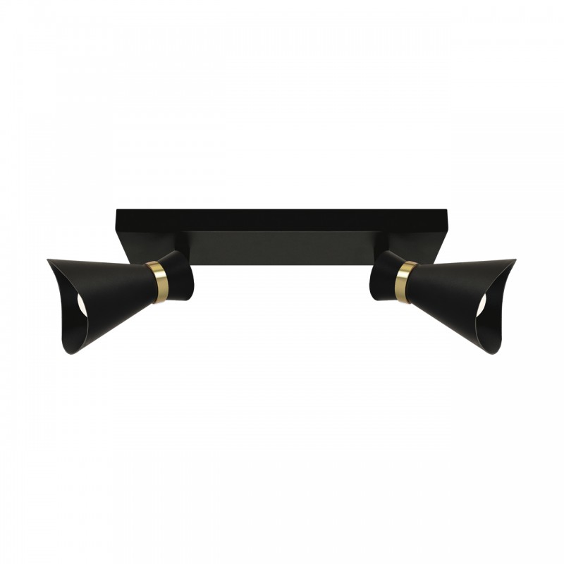 LORETA SPT E14 2L BLACK/GOLDEN 04221