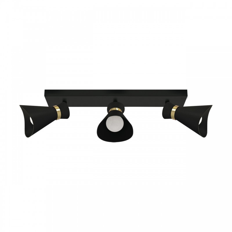 LORETA SPT E14 3L BLACK/GOLDEN 04223