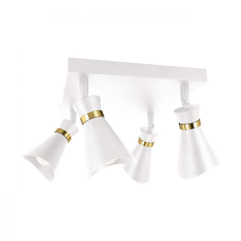 LORETA SPT E14 4D WHITE/GOLDEN 04321