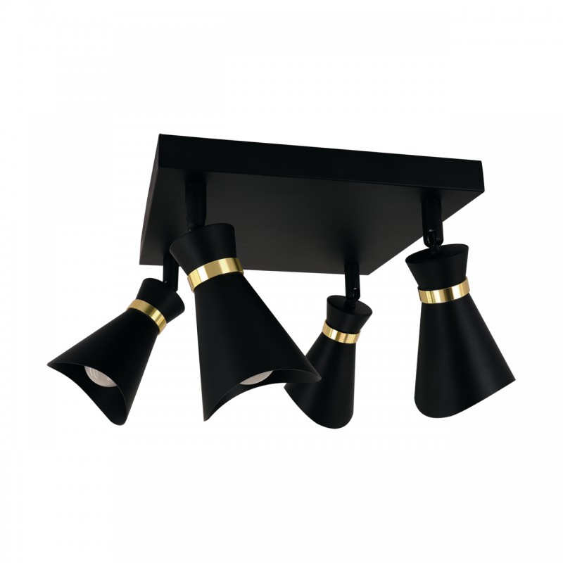 LORETA SPT E14 4D BLACK/GOLDEN 04322