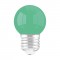 LED КРУШКА ULKE E27 1W ЗЕЛЕНА
