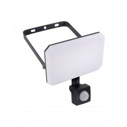 TAFLA LED PIR 20W BLACK NW 05104