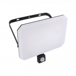 TAFLA LED PIR 100W BLACK NW 05107