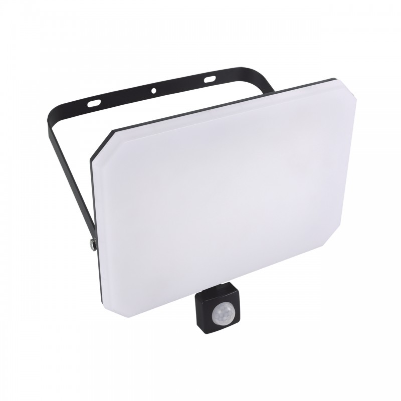 TAFLA LED ПРОЖЕКТОР С PIR СЕНЗОР 100W ЧЕРЕН НЕУТРАЛНА СВЕТЛИНА TAFLA LED ПРОЖЕКТОР С PIR СЕНЗОР 100W ЧЕРЕН НЕУТРАЛНА СВЕТЛИНА