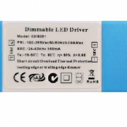 TRIAC ДИМЪР ДРАЙВЕР 14W 350 MA IP20 24-48VDC