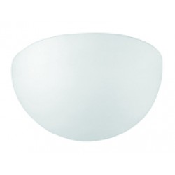 Wall Lamp L 245 Bianca BIANCA E27 MAX 42W  WHITE IP20 220-240V  GLASS / ELECTROSTATIC PAINTED STEEL      305400 
