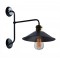 Wall Lamp Two Arms Rustic RUSTIC E27 1 x MAX 60W BROWN / OXYDE IP20 220-240 VAC  ELECTROSTATIC PAINTED STEEL      3083600 