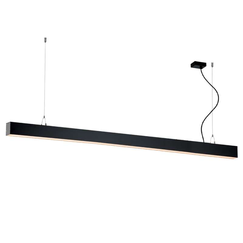 ЛИНЕЙНО ВИСЯЩО СВЕТИЛО STATION ULTRA 2820MM 73W 3000K ЧЕРНО
