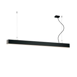 ЛИНЕЙНО ОКАЧЕНО ОСВЕТИТЕЛНО ТЯЛО 1700MM 56W 3000K ЧЕРНО