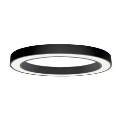 LED ПРЪСТЕНЕН ПЛАФОН ЧЕРЕН D900 66W 3000K ДИМИРАН