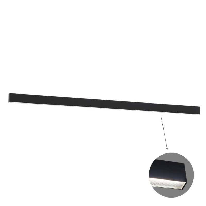 ЛИНЕЙНА СТЕННА ЛАМПА L3380 4000K ЧЕРНА