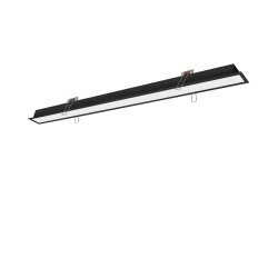 ВГРАДЕН LED ПРОФИЛ LINEAR L860 22W ЧЕРЕН
