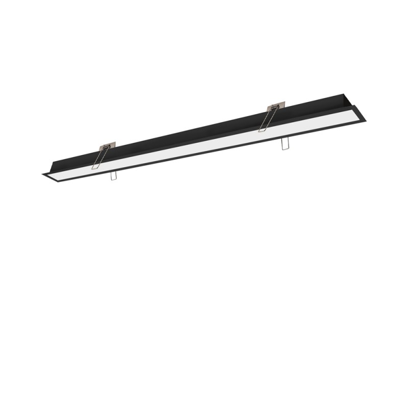 ВГРАДЕН LED ПРОФИЛ LINEAR L860 22W ЧЕРЕН