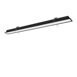 ВГРАДЕН LED ПРОФИЛ LINEAR L1700 44W 4000K ЧЕРЕН