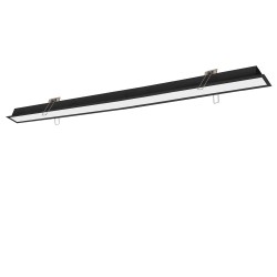 ВГРАДЕН LED ПРОФИЛ LINEAR L1980 3000K ЧЕРЕН ДИМИРАН