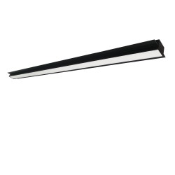 ВГРАДЕН LED ПРОФИЛ LINEAR TRIMLESS 1420MM 37W 3000K ЧЕРЕН