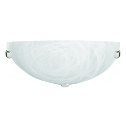Wall Lamp White Electra ELECTRA E27 1 x MAX 52W WHITE / NIKEL MATT IP20 220-240V GLASS / PLATED STEEL 3924000 Wall Lamp White Electra ELECTRA E27 1 x MAX 52W WHITE / NIKEL MATT IP20 220-240V GLASS / PLATED STEEL 3924000