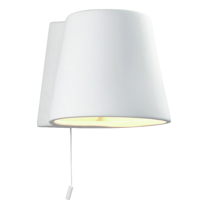 Wall Lamp W 160 Jerry JERRY E14 ΜΑΧ 28W  WHITE IP20 220-240V  CERAMIC      4075300 