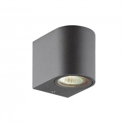 СТЕННА ЛАМПА TILOS DARK GREY КРЪГЛА